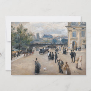 Renoir - Paris, Institut au Quai Malaquais Tack Kort