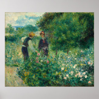 Renoir, plockblommor poster