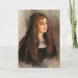 Renoir "porträtt av Julie Manet ", Kort