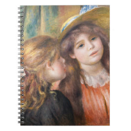 Renoir - Porträtt of Two Little Girls Anteckningsbok