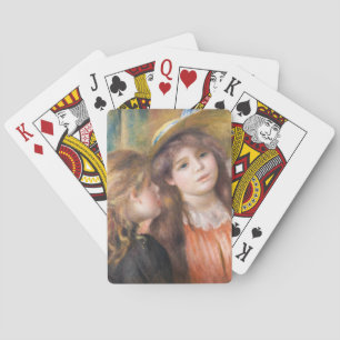 Renoir - Porträtt of Two Little Girls Casinokort