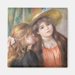 Renoir - Porträtt of Two Little Girls Magnet