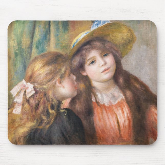 Renoir - Porträtt of Two Little Girls Musmatta (Framsidan)