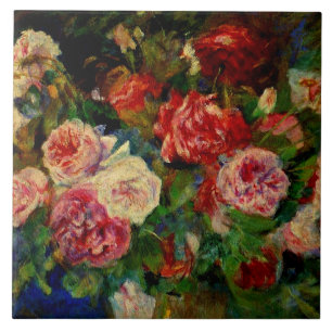 Renoir - Ro, berömd, målning Kakelplatta