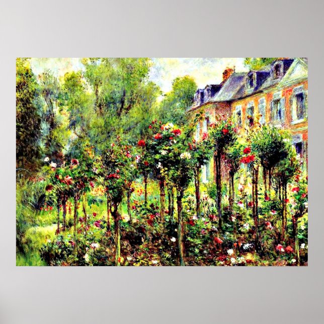 Renoir - Ro Garden i Wargemont Poster (Framsidan)