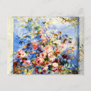 Renoir - Ro i ett fönster, Vykort