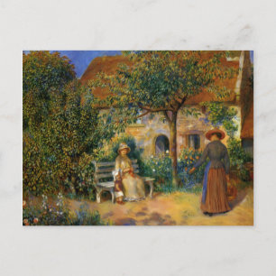 Renoir: Scene of the Garden in Brittany Vykort