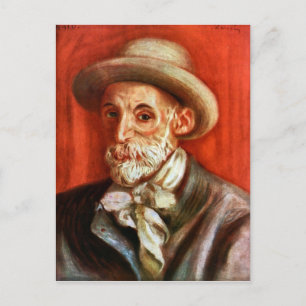 Renoir - Self-Porträtt 1910 av Pierre Renoir Vykort