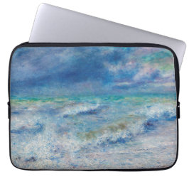 Renoir Sjölandskap. Blåskeppsintryck / Sjöfart Laptop Fodral