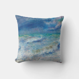 Renoir Sjölandskap. Blue nautism. Sjöfart Kudde