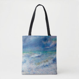 Renoir Sjölandskap. Blue nautism. Sjöfart Tygkasse