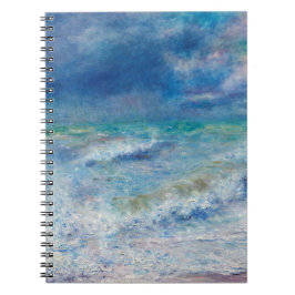 Renoir Sjölandskap. Impressionist Nautiska havet Anteckningsbok