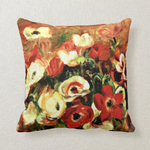 Renoir - Spray of Anemones Kudde