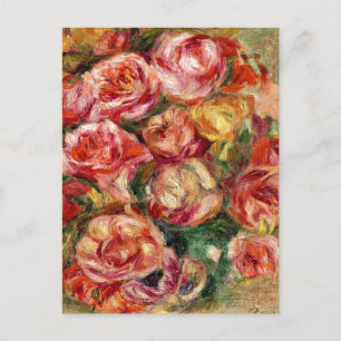 Renoir - Spray of Rosor Vykort