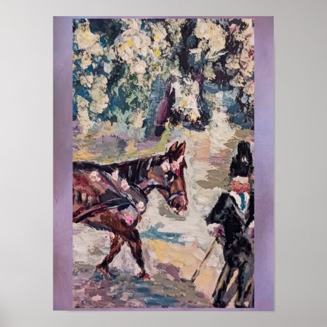 renoir stil-målning för häftskåp poster (Framsidan)
