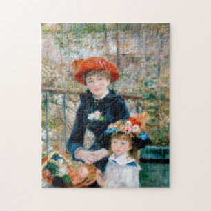 Renoir "två systrar (på terrassen) ", pussel