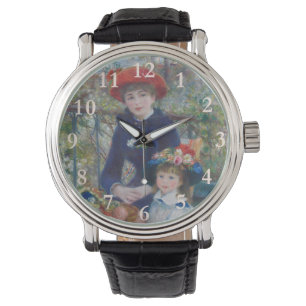 Renoir Två systrar terrass Fransk Impressionism Armbandsur