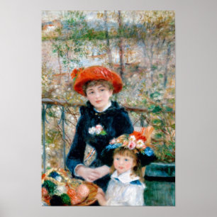 Renoir "Two Sisters (on the Terrace)" Poster