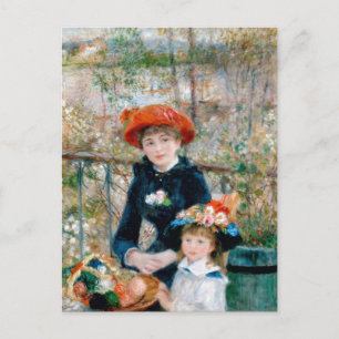 Renoir "Two Sisters (on the Terrace)" Vykort