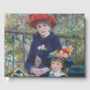 Renoir Two Sisters Terrass Fransk Impressionism Gästböcker