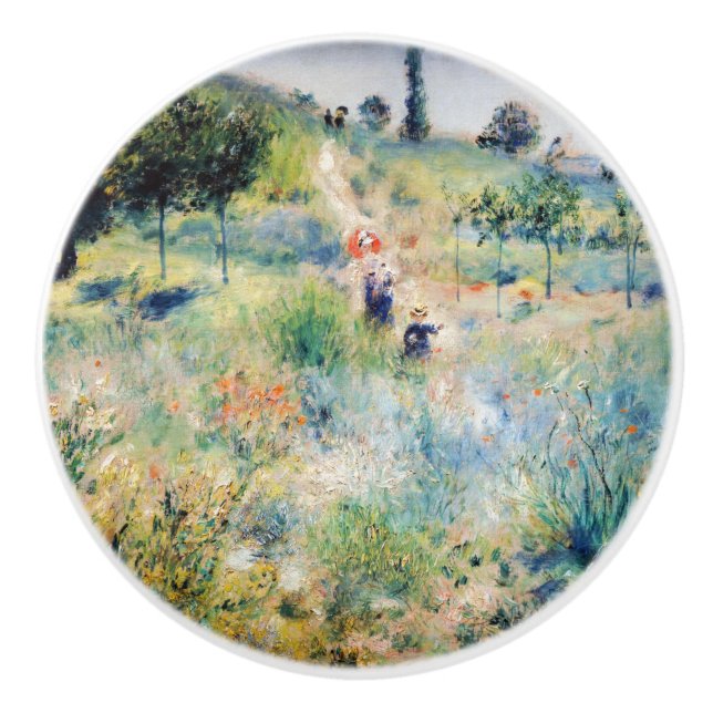 Renoir - Väg som leder genom tallgräs Knopp (Framsidan)