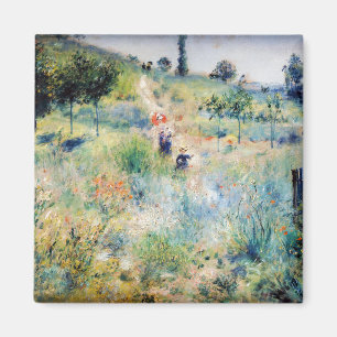 Renoir - Väg som leder genom tallgräs Magnet