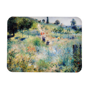 Renoir - Väg som leder genom tallgräs Magnet