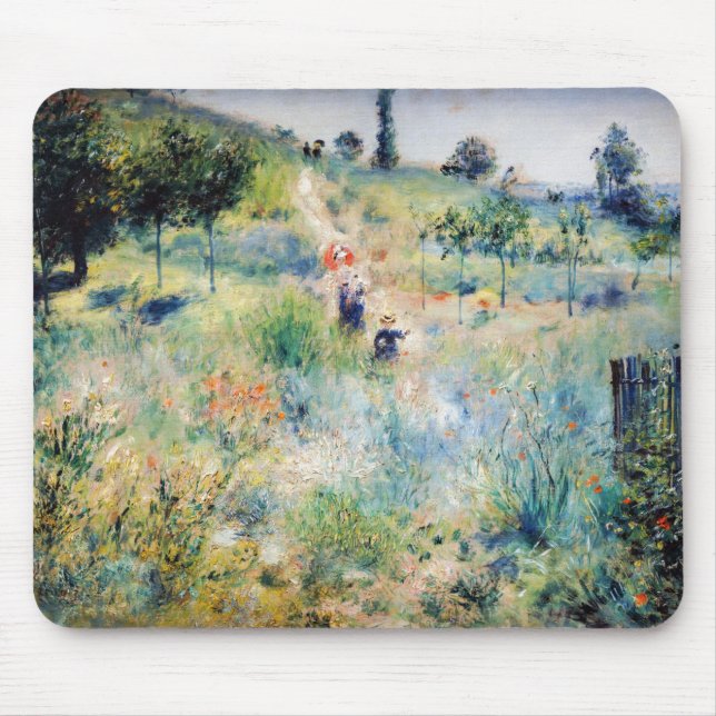 Renoir - Väg som leder genom tallgräs Musmatta (Framsidan)