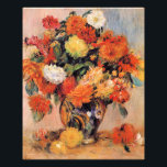 Renoir - Vase of Flowers, 1884, Fototryck<br><div class="desc">Vase of Flowers,  colorful painting by Pierre-Auguste Renoir,  1884.</div>