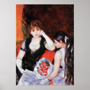 Renoir - Vid konsertboxen i Opera Poster