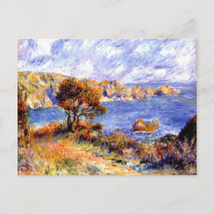 Renoir - View at Guernsey Vykort
