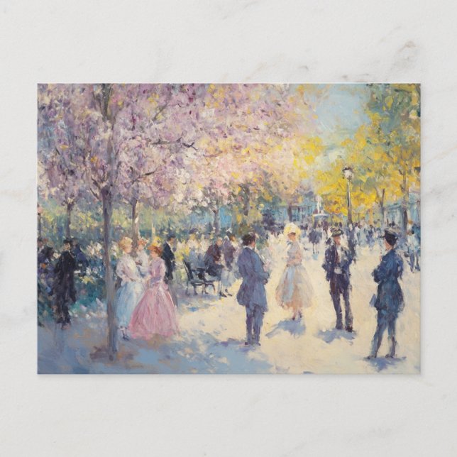 Renoir Vintage Postcard Vykort (Framsida)