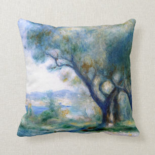 Renoir - Vy över Mourillon Kudde
