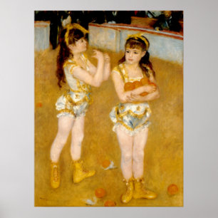 Renoirs Acrobat vid Cirque Fernando (1879) Poster