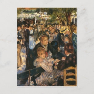 Renoir's Bal du de la Galette (1876) Vykort