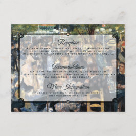 Renoirs Dansen på Le Moulin de la Galette Tilläggskort