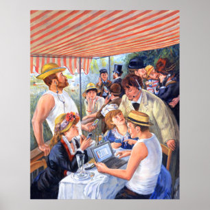 Renoir's Luncheon 2,0 Poster