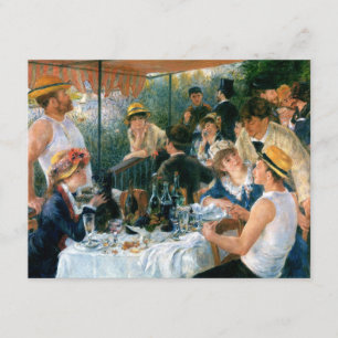 Renoirs Luncheon av roddpartyet (1881) Inbjudningar