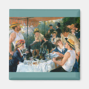 Renoirs Luncheon av roddpartyet (1881) Magnet