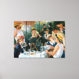Renoir's Luncheon of the Boating Party (1881) Canvastryck