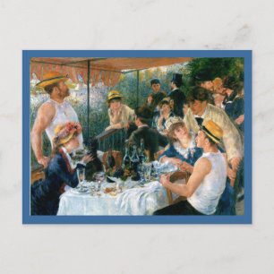 Renoir's Luncheon of the Boating Party (1881) Inbjudan Vykort