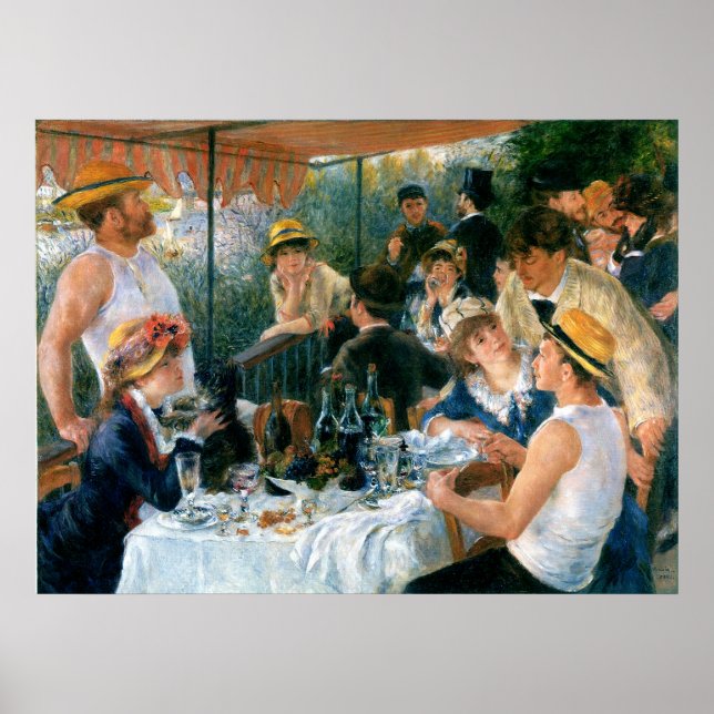 Renoir's Luncheon of the Boating Party (1881) Poster (Framsidan)