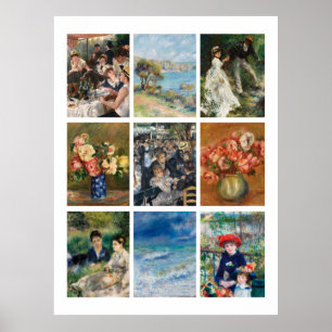 Renoirs målningar poster