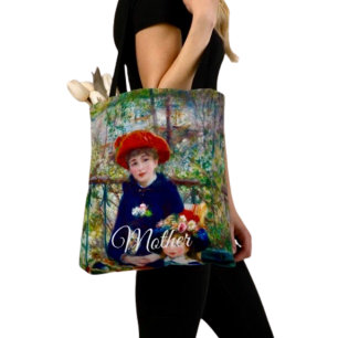 Renoirs mor och barn tygkasse