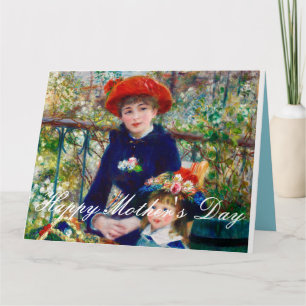 Renoirs Mor och Child Kort