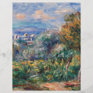 Renoir's Nature Ligcape Scrapbook Papper