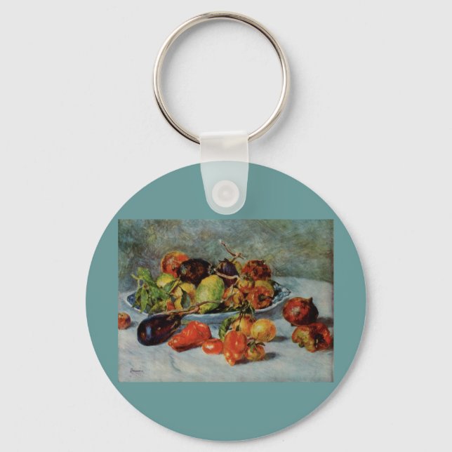 Renoir's still Life with Mediterranean Fruit, 1911 Nyckelring (Framsida)