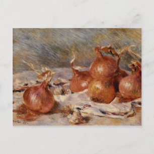 Renoirs stillliv med lök (1881) vykort