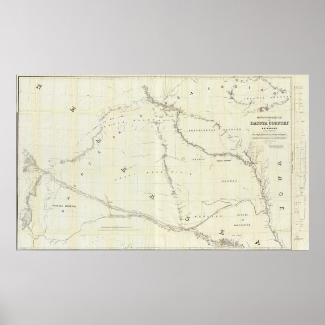 Renoissanering i Dakota Land Poster (Framsidan)