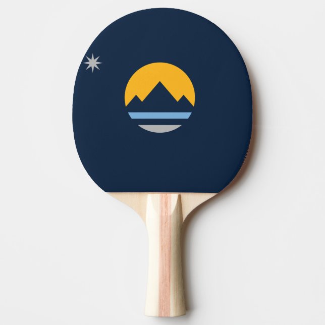 Renos nya Flagga, Nevada Pingisracket (Framsidan)
